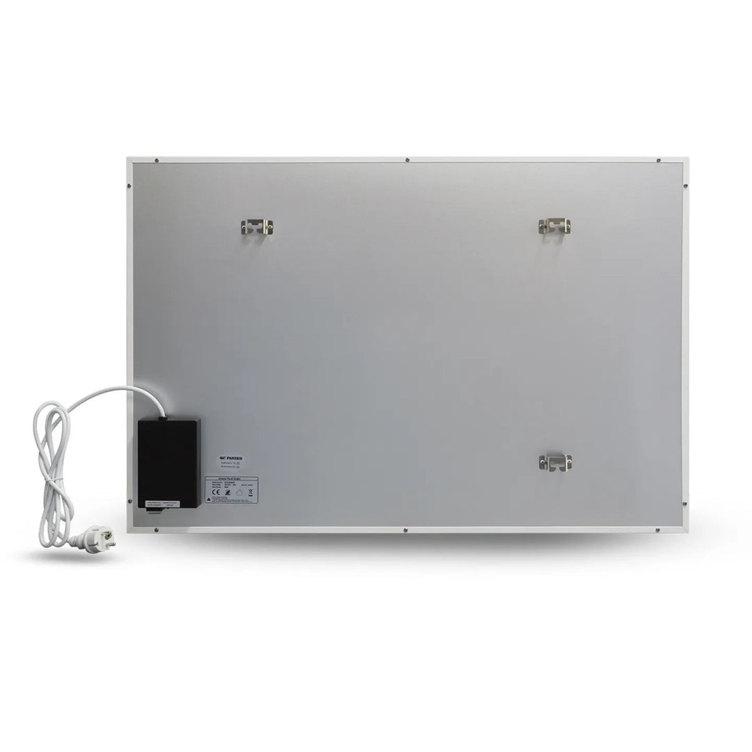 Panneau chauffant infrarouge Cronos Graphene, puissance 300 W, couleur blanche, chauffe une pièce jusqu'à 8 m², télécommande, PRO CGP-300TWP