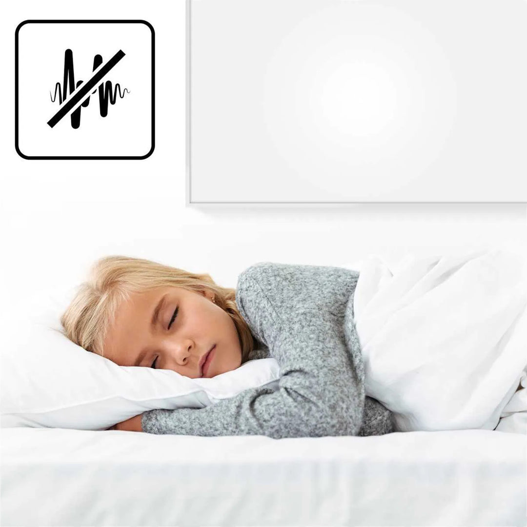 Panneau chauffant infrarouge Cronos Graphene, puissance 300 W, couleur blanche, chauffe une pièce jusqu'à 8 m², télécommande, PRO CGP-300TWP