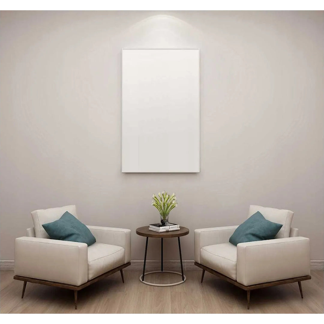 Panneau chauffant infrarouge Cronos Graphene, puissance 300 W, couleur blanche, chauffe une pièce jusqu'à 8 m², télécommande, PRO CGP-300TWP