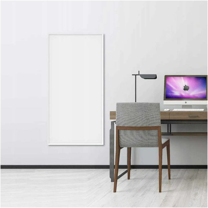 Panneau chauffant infrarouge Cronos Graphene, puissance 300 W, couleur blanche, chauffe une pièce jusqu'à 8 m², télécommande, PRO CGP-300TWP