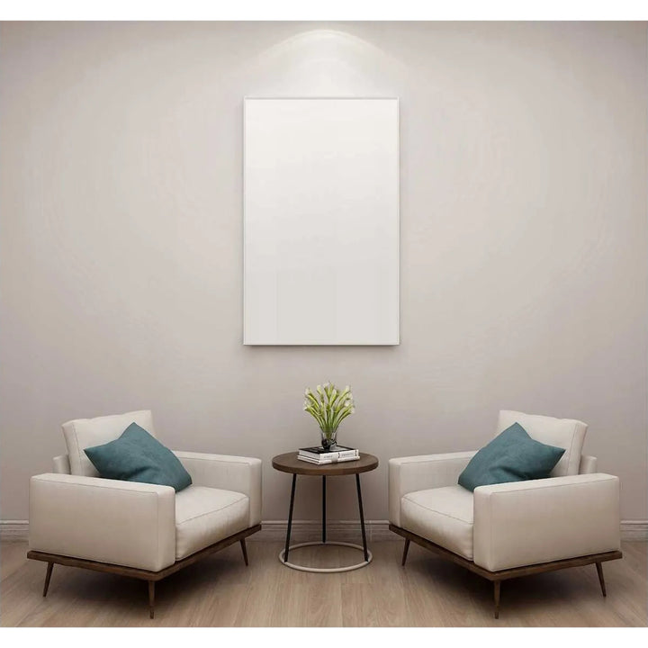 Panneau chauffant infrarouge Cronos Graphene, puissance 580 W, couleur blanche, chauffe une pièce jusqu'à 16 m², télécommande, PRO CGP-580TWP