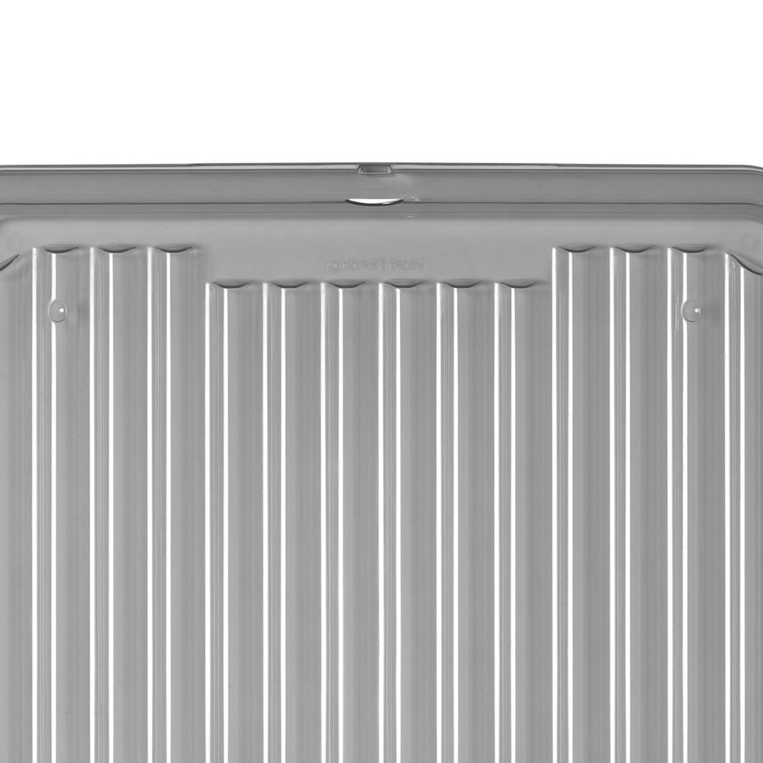 Bac Moxom SolidStore, capacité 80 L, gris, couvercle à clips, équipé de roulettes, sans BPA, 04-0217