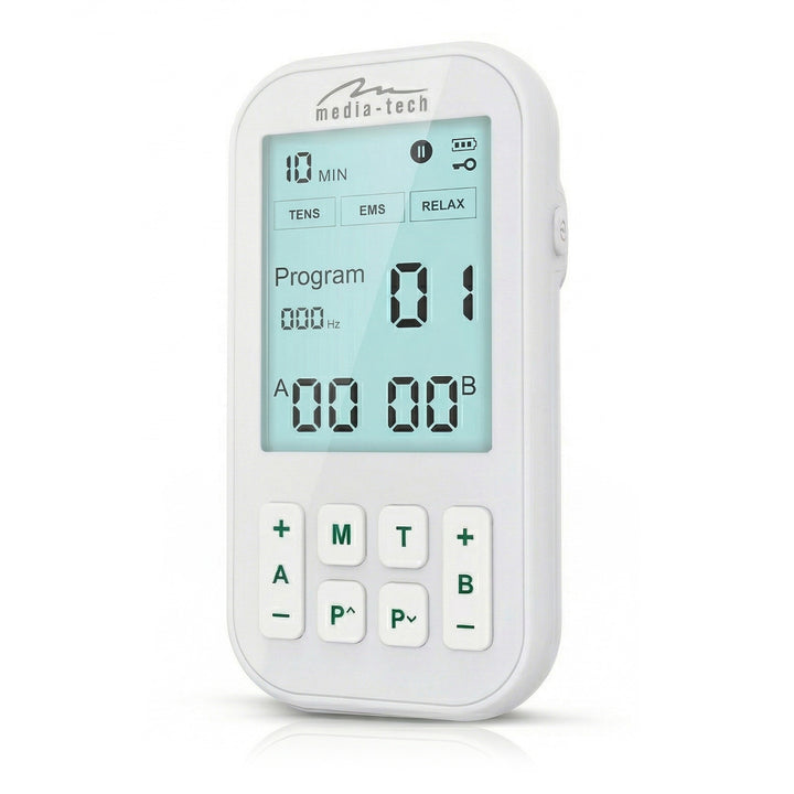 Appareil de massage et d'électrostimulation musculaire, TENS/EMS, stimulation 3 en 1, Mediatech, MT6543