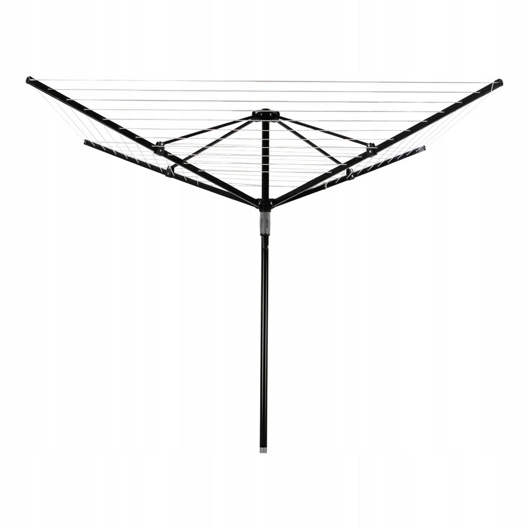 Séchoir à linge de jardin, rotatif, 50 m, 4 bras, Sepio