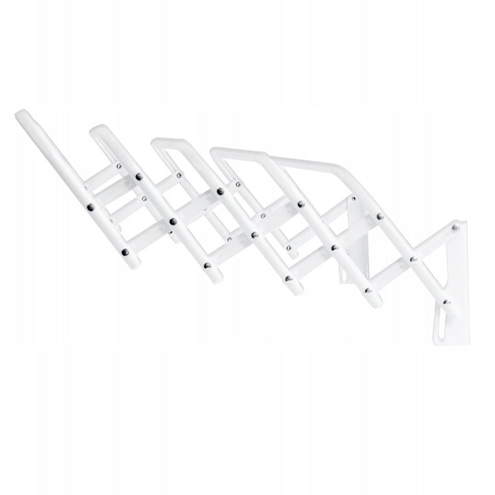 Séchoir à linge accordéon 60, pour vêtements et lingerie, extensible, blanc, modèle 103, Sepio