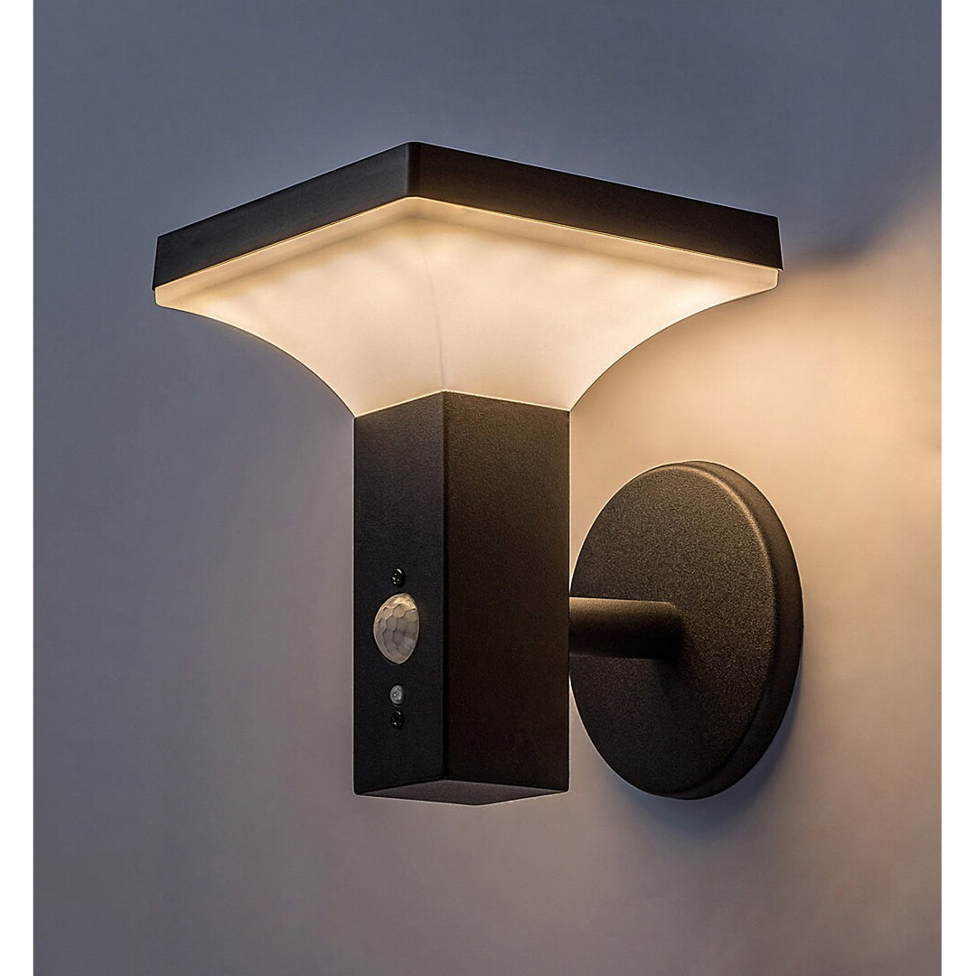 Lampe Rabalux, applique murale, d'extérieur, à énergie solaire, IP44, LED 4 W, Geleen, 2 pièces