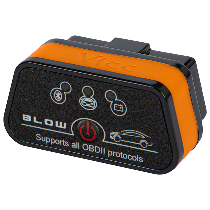 Interface de diagnostic OBD2 Vtec iTRON Blow, Bluetooth 4.0, communication sans fil avec l'ordinateur de bord du véhicule, compatibilité élevée, 58-660#