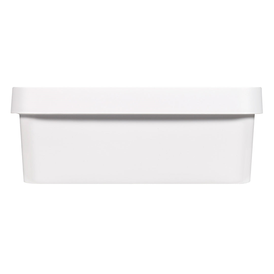 Boîte avec couvercle Curver Infinity 11 L, blanche, lot de 3