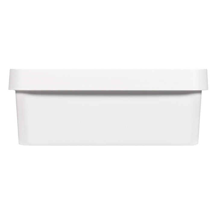 Boîte avec couvercle Curver Infinity 11 L, blanche, lot de 3