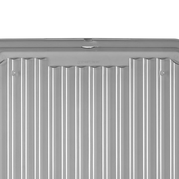 Bac Moxom SolidStore, capacité 80 L, gris, couvercle à clips, équipé de roulettes, sans BPA, 04-0217, lot de 3
