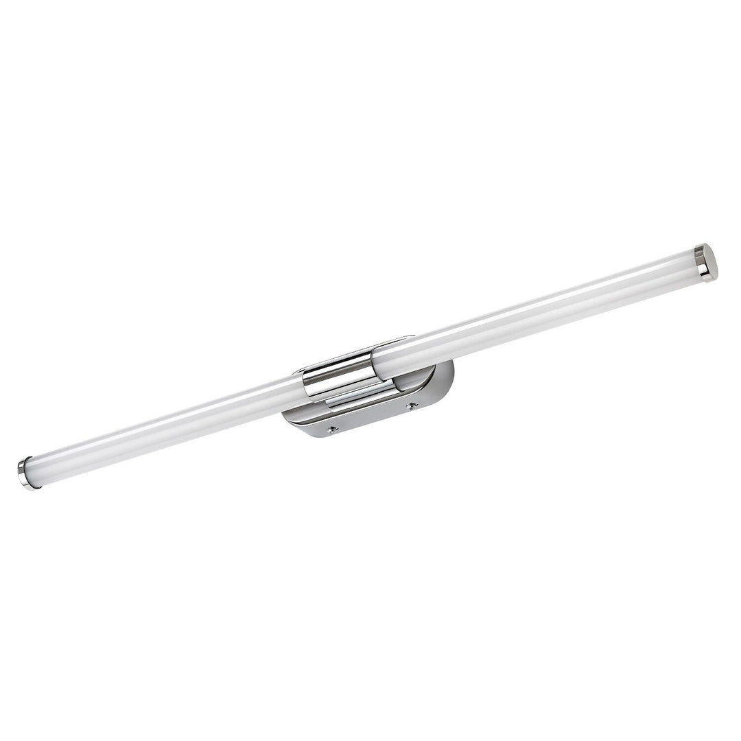 Applique d'intérieur Tenebra, LED 8 W, 1 000 lm, 4 000 K, L 60 cm, IP44, chrome, 75095