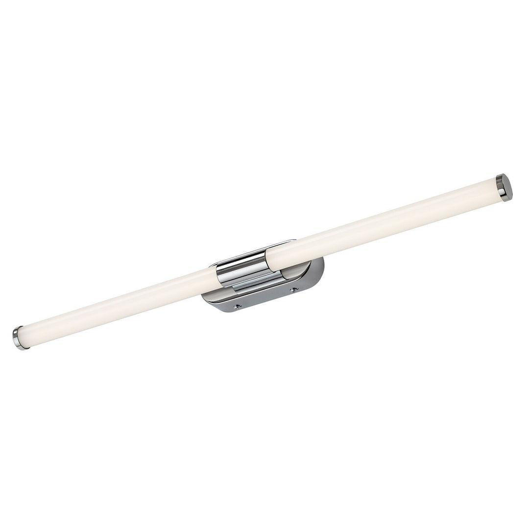Applique d'intérieur Tenebra, LED 8 W, 1 000 lm, 4 000 K, L 60 cm, IP44, chrome, 75095