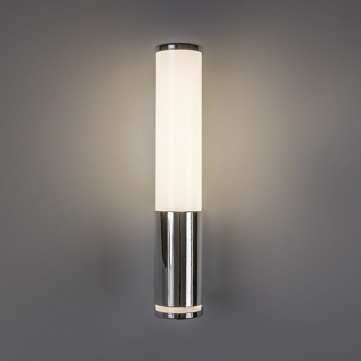 Applique d'intérieur Tenero, LED 6 W, 4 000 K, 600 lm, H 29 cm, chrome, IP44, 75100