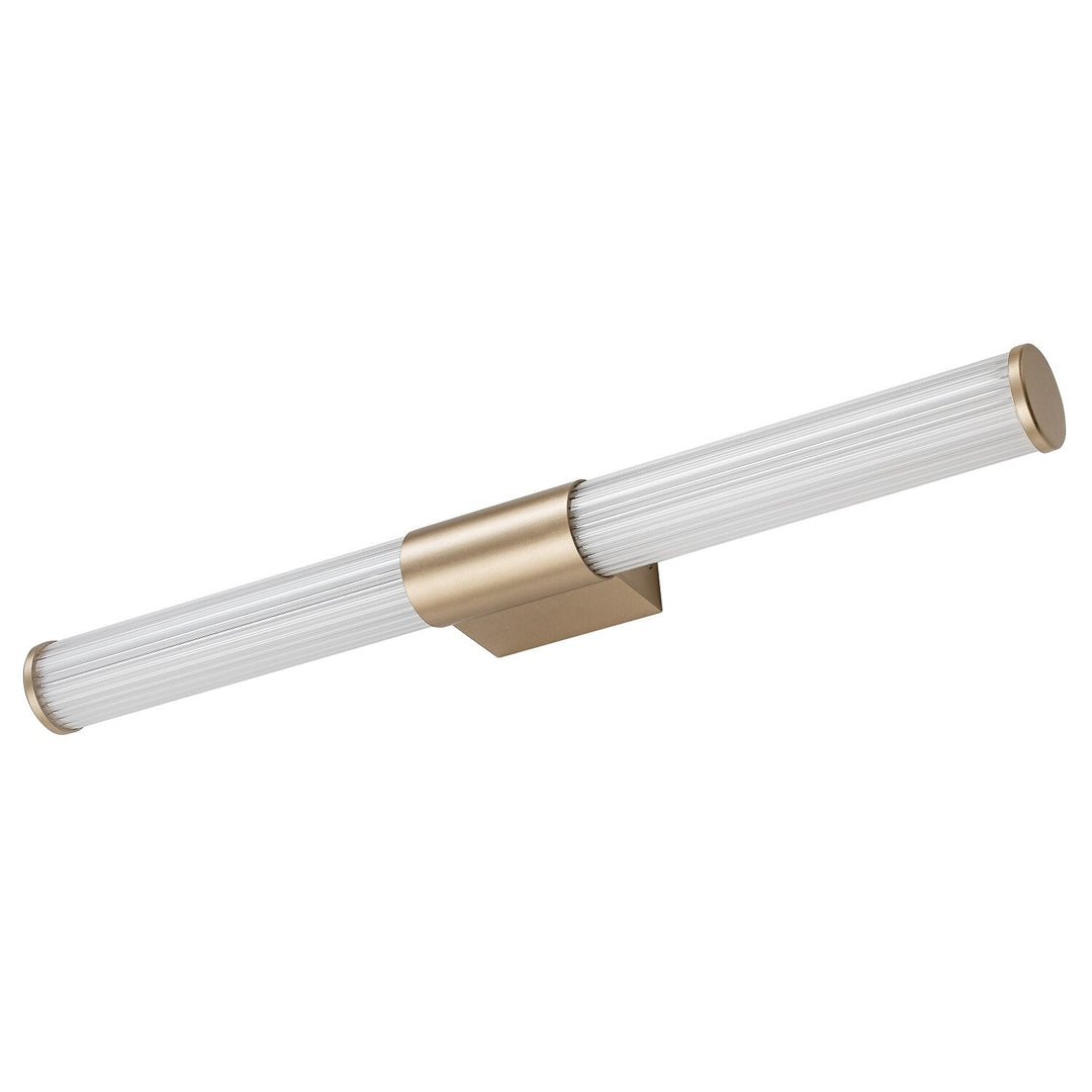 Applique de salle de bains, Calyn, LED 15 W, 4 000 K, 1 450 lm, L 60 cm, dorée, IP44, 75105