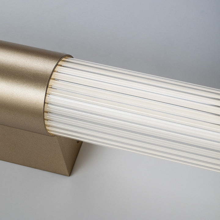 Applique de salle de bains, Calyn, LED 15 W, 4 000 K, 1 450 lm, L 60 cm, dorée, IP44, 75105