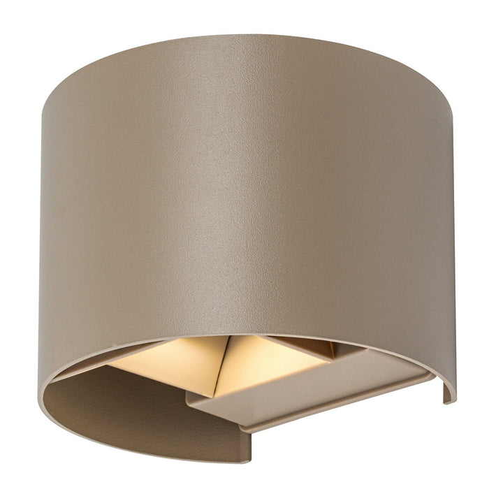 Applique d'extérieur, Virna, LED 5 W, 420 lm, température de couleur 2 700, 4 000, 6 500 K, IP54, gris-beige, 77217
