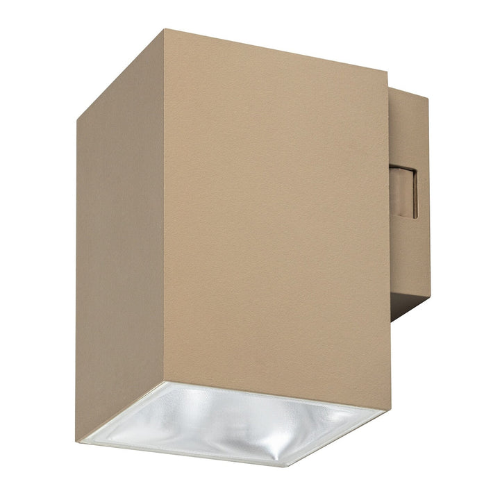 Applique d'extérieur, Urfa, LED 9 W, 900 lm, température de couleur 2 700, 4 000, 6 500 K, H 11,5 cm, IP65, gris-beige, 77216
