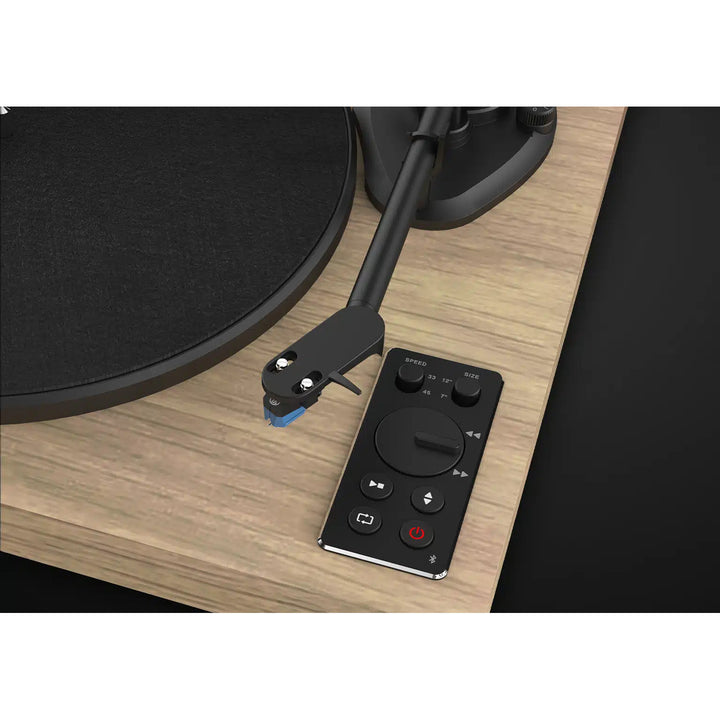 Platine vinyle automatique Blaupunkt, BT, USB, cellule Audio-Technica, compatible avec les disques 7" et 12", Varsovia AT100BT
