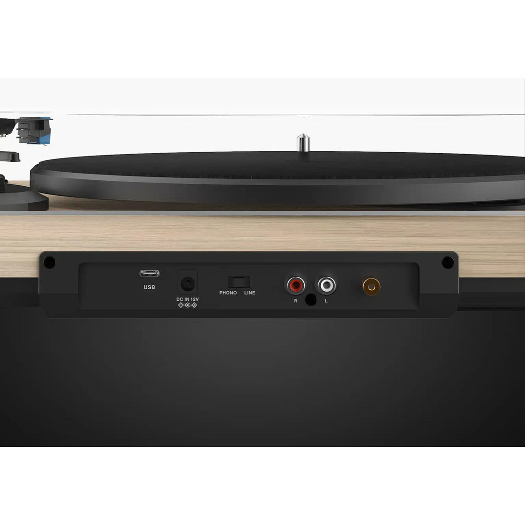 Platine vinyle automatique Blaupunkt, BT, USB, cellule Audio-Technica, compatible avec les disques 7" et 12", Varsovia AT100BT