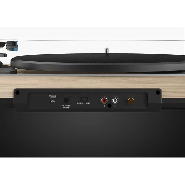 Platine vinyle automatique Blaupunkt, BT, USB, cellule Audio-Technica, compatible avec les disques 7" et 12", Varsovia AT100BT