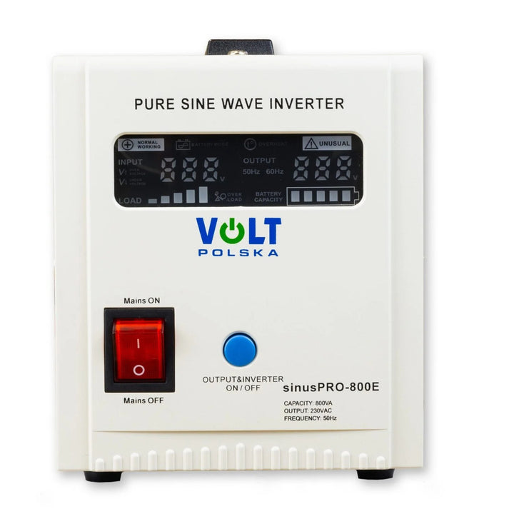 Alimentation de secours Sinus Pro 800 E, 12/230 V, puissance continue 500 W, puissance totale 800 VA, 3SP080012E