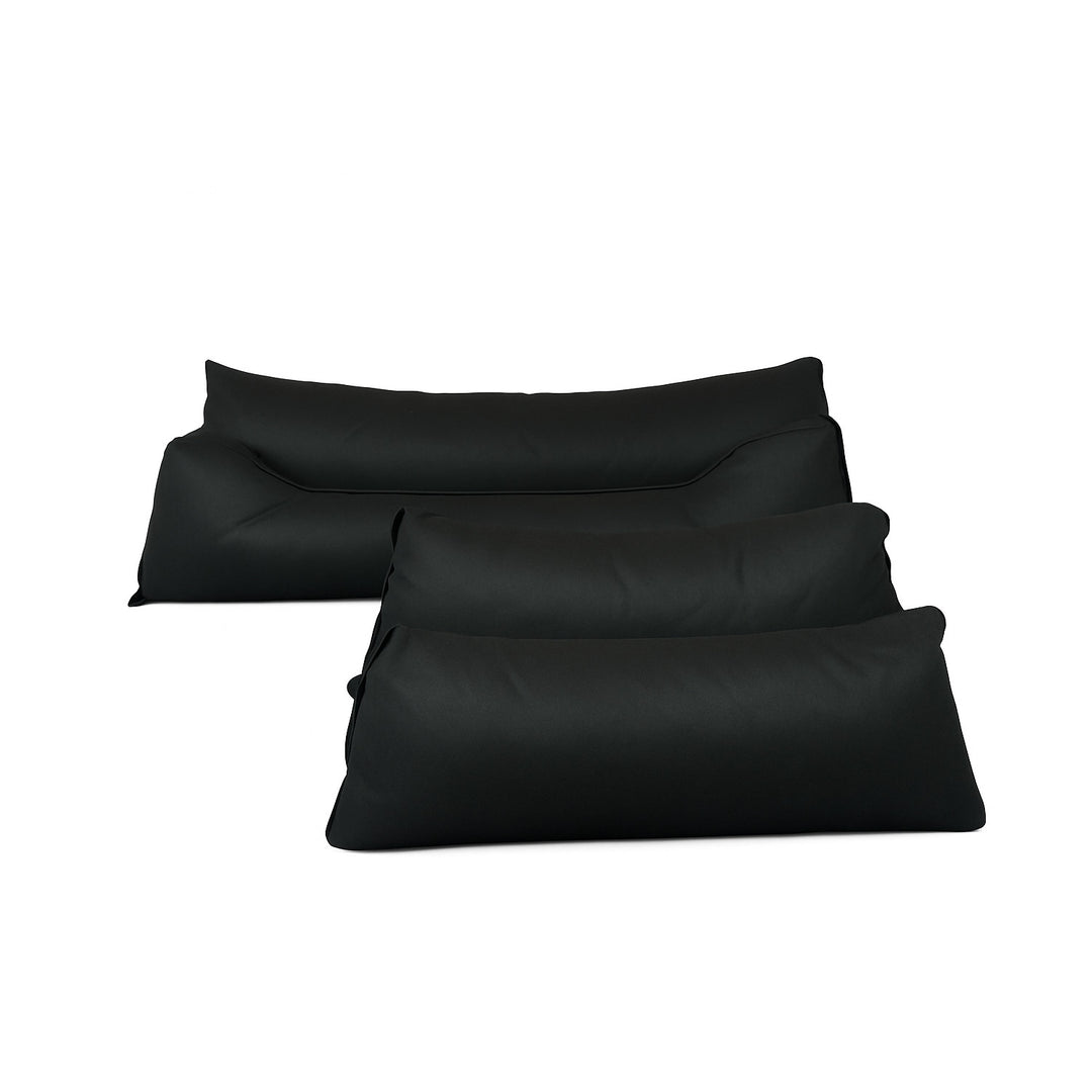Panier pour chien, 100 x 75, imperméable, avec des os dorés, démontable, Dogs4life