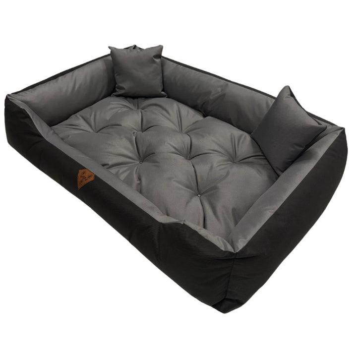 Panier pour chien 75 x 65, Basic, gris, imperméable, Dogs4life