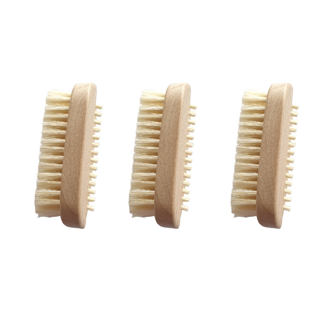 Brosses pour les mains Starmann LUX, 100 % naturelles, lot de 3