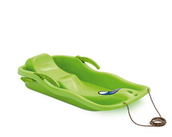 Luge profonde avec freins pour enfants  Prosperplast Race vert