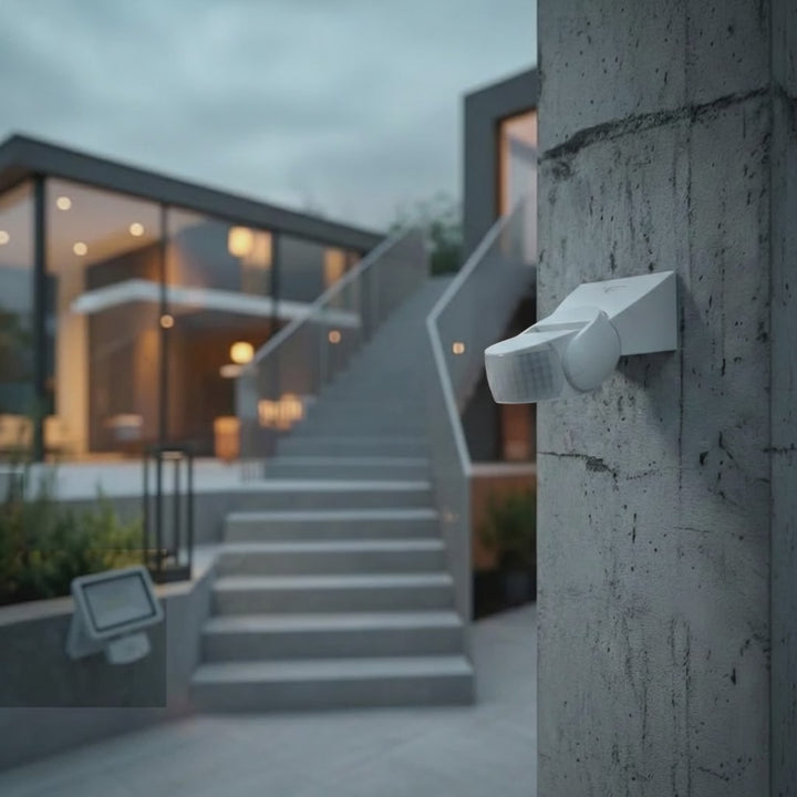 Détecteur de mouvement externe télécommandé avec la technologie infrarouge innovante MCE241 Maclean Energy