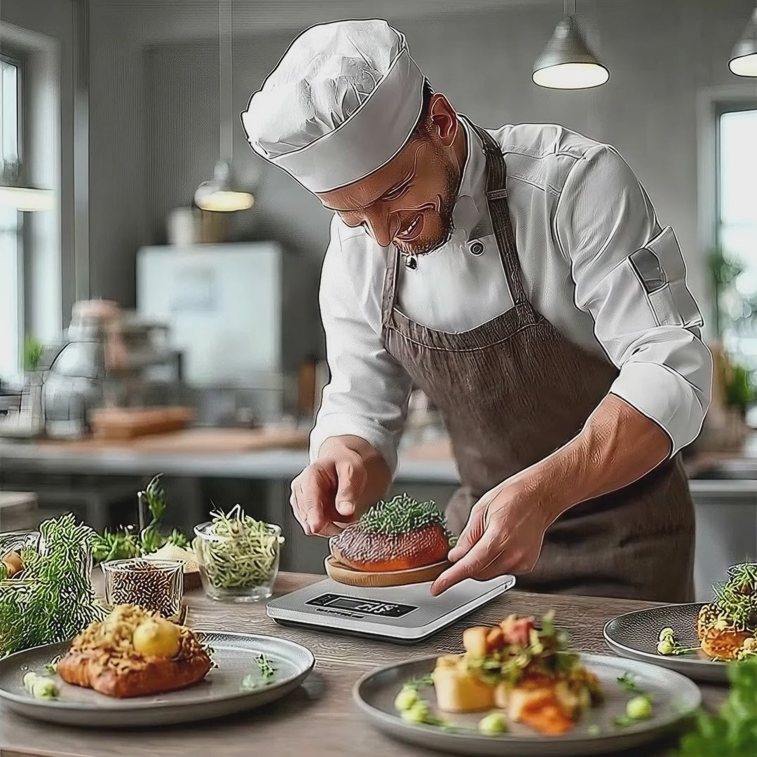 Balance de cuisine numérique avec minuterie GreenBlue GB170