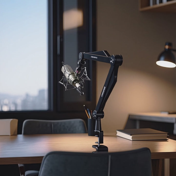 Porte-microphone 3/8" et 5/8" NanoRS, 1kg max, RS422