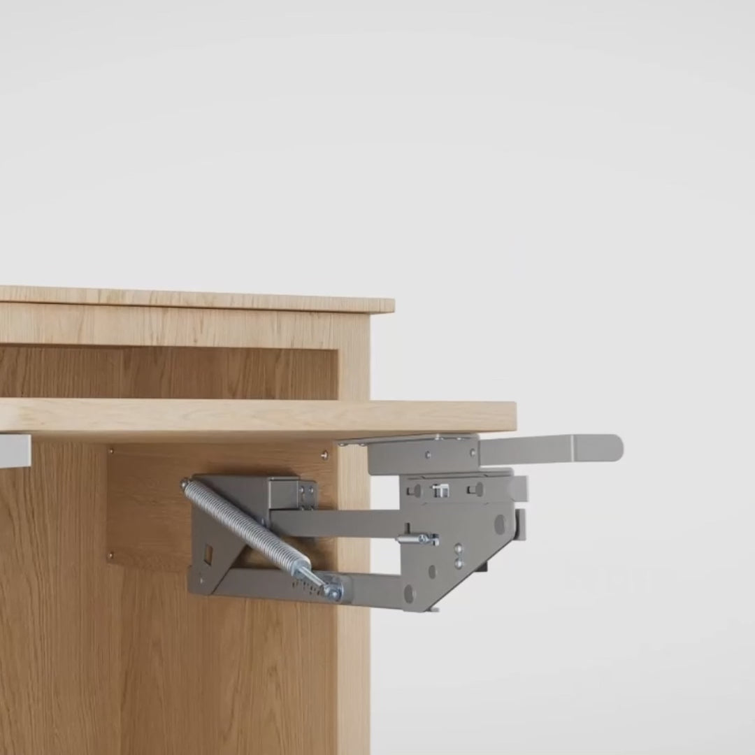 Lift, étagère de cuisine extensible encastrable 5-20kg. 820x168x106mm MC-497