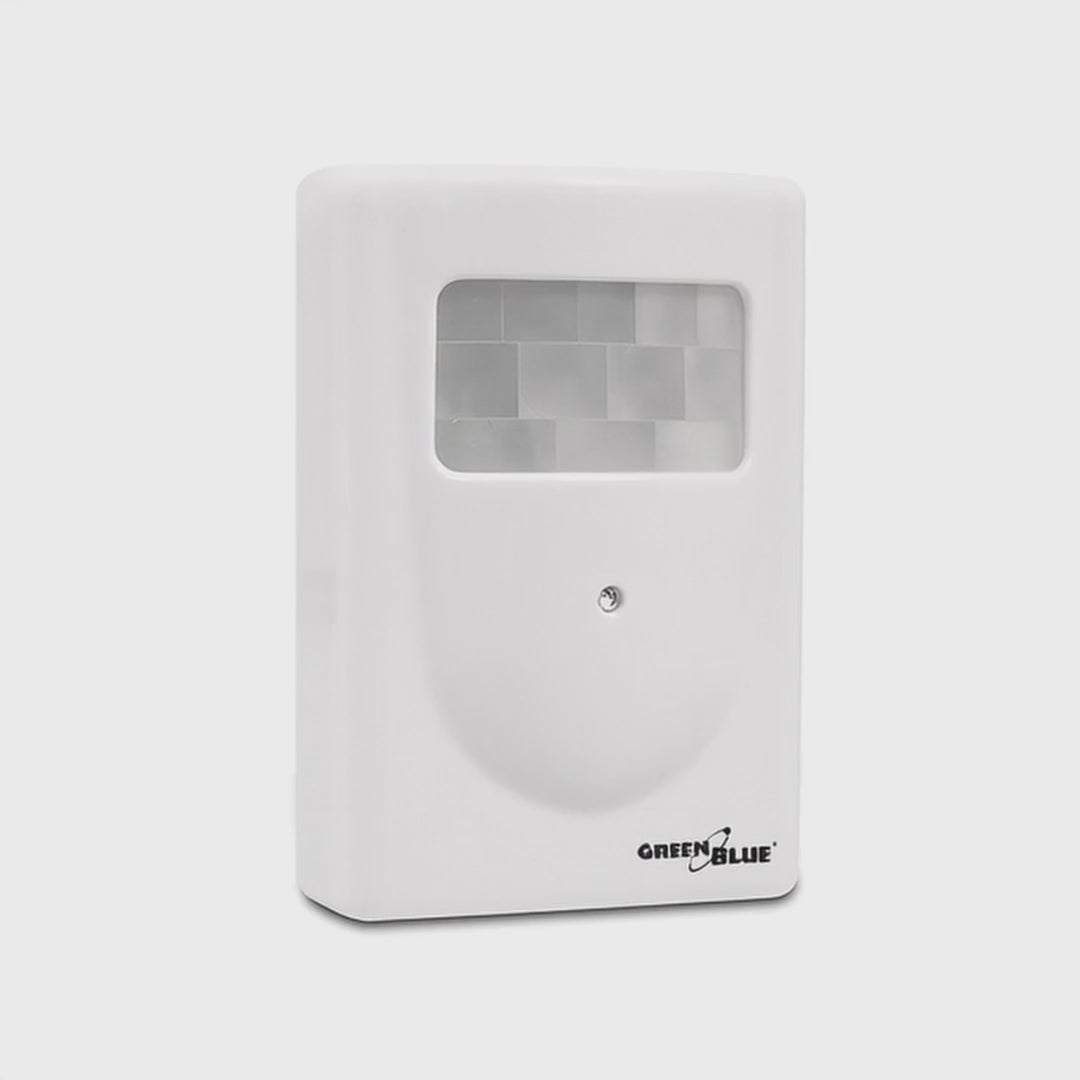Mini alarme sans fil GreenBlue GB3400 IP44 jusqu'à 120 m