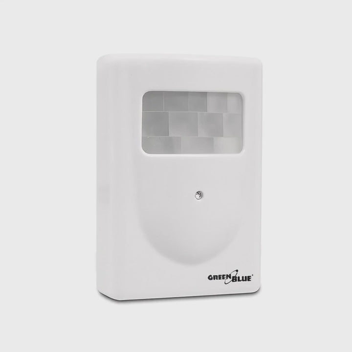 Mini alarme sans fil GreenBlue GB3400 IP44 jusqu'à 120 m
