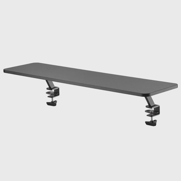 ERGO OFFICE ER-409 Support d'écran 13"-32" jusqu'à max. 20kg plateau de table étagère 100x26cm