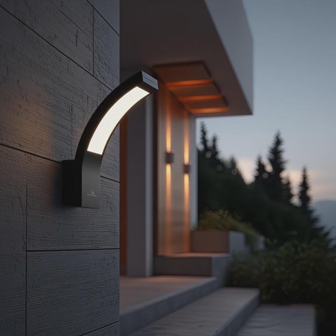 Lampe de façade extérieur LED IP54 10W Maclean MCE343 B