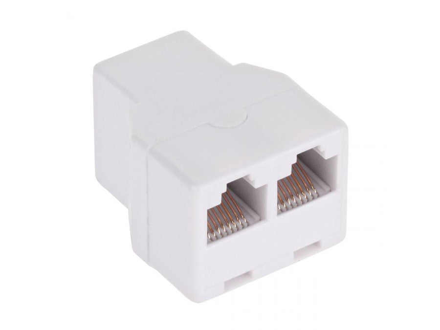 Connecteur adaptateur RJ45 deux prises  8P8C Lechpol