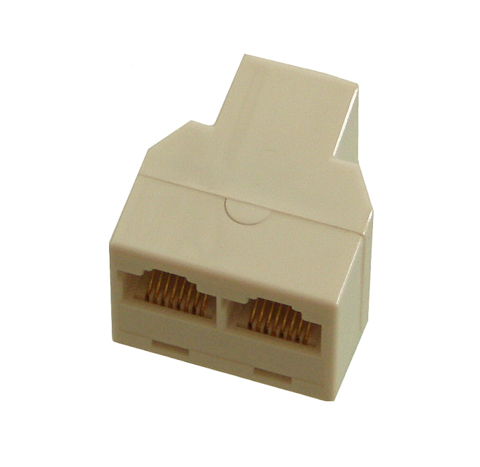 Connecteur adaptateur RJ45 deux prises  8P8C Lechpol