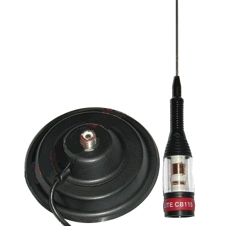 Antenne monobloc Sunker Elite CB 115 avec aimant