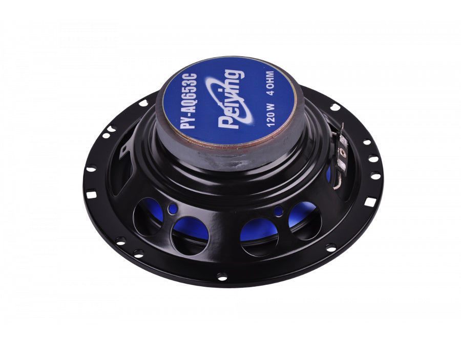 2 PEIYING 165mm 120W haut-parleurs de voiture 3 voies