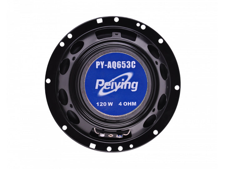 2 PEIYING 165mm 120W haut-parleurs de voiture 3 voies