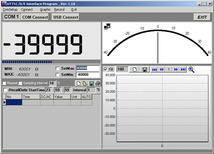 Uni-T UT-71A compteur numérique universel avec écran LCD