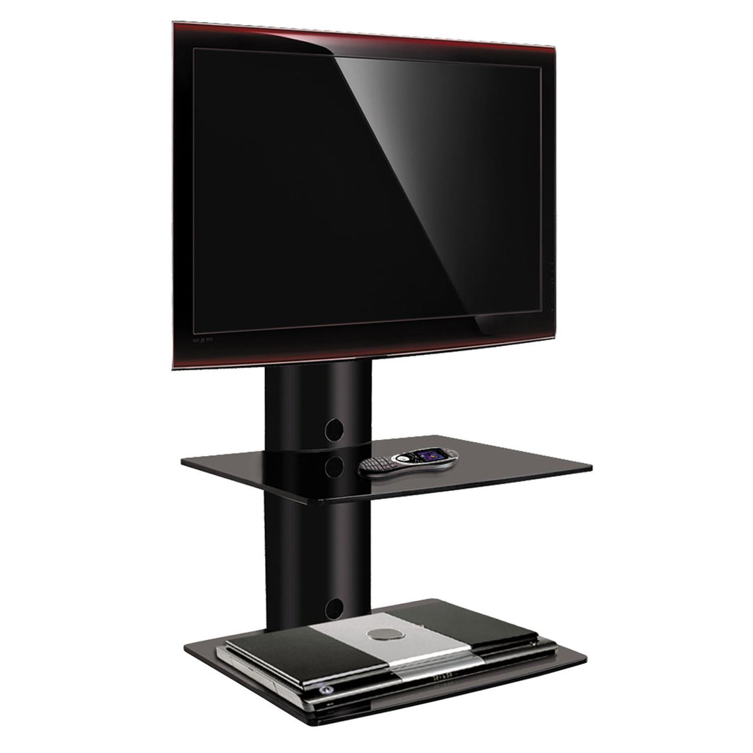 Double étagère en verre pour la console tuner DVD Art D-50N