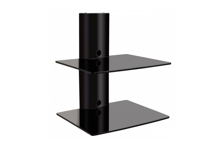 Double étagère en verre pour la console tuner DVD Art D-50N