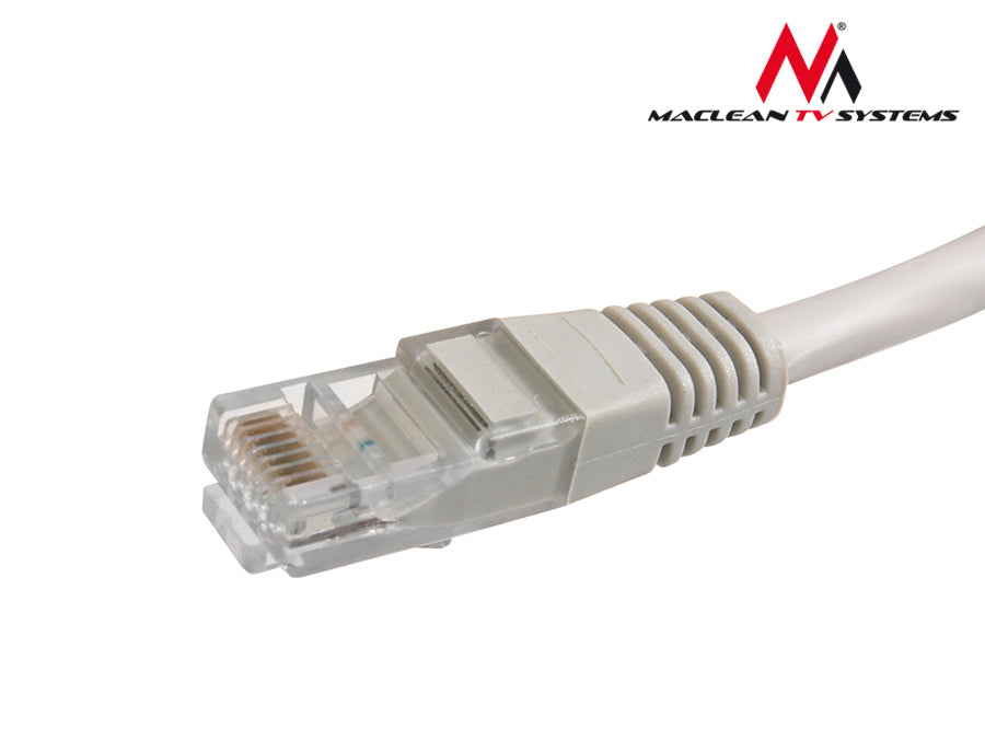 Câble patchcord fil UTP CAT 5e RJ45 Maclean MCTV-646