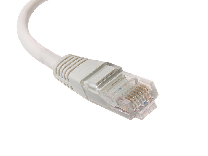 Câble réseau UTP LAN CAT6, terminé par des prises RJ45, gris - 5.0m