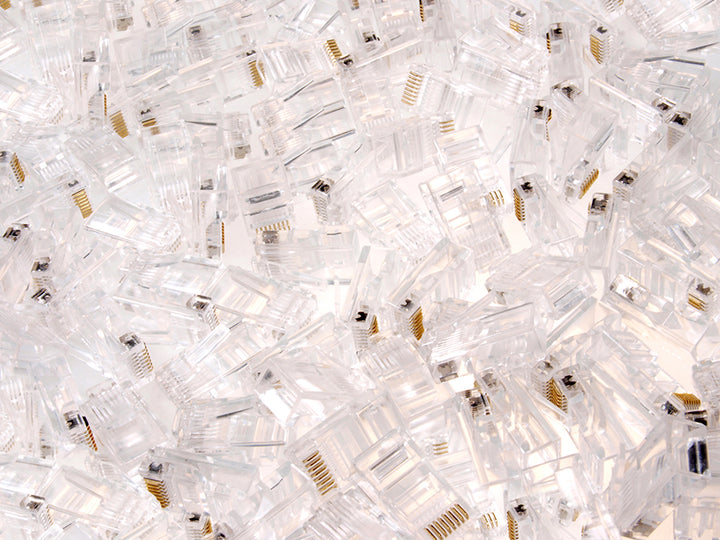 Connecteur RJ45 CAT-5 E 8P8C 100 pièces Maclean MCTV-663