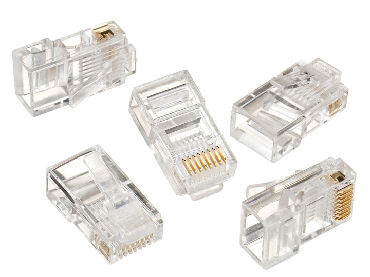 Connecteur RJ45 CAT-5 E 8P8C 100 pièces Maclean MCTV-663