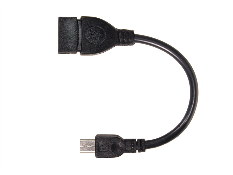 Câble USB 2.0 OTG - micro adaptateur noir Maclean MCTV-696